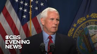 Pence says he may never see “eye to eye” with Trump on Capitol riot