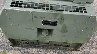 2010 MEP831A 3KW DIESEL QUIET GENERATOR 2754HOUR 120 240 AC 60HZ MILITARY Yanmar