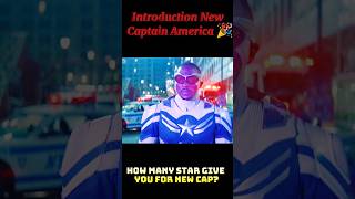 President Introduced new Captain America 🎉 #marvel #avengers #newcaptainamerica #samwilson #mcu