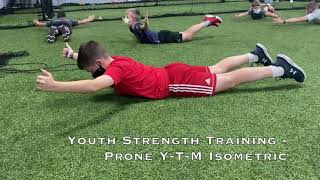 Youth Strength Training - Prone YTM Isometric