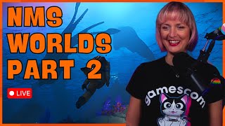 Worlds Part Two Exploring Deep Oceans \u0026 Gas Giants #gaming #livestream #nomanssky