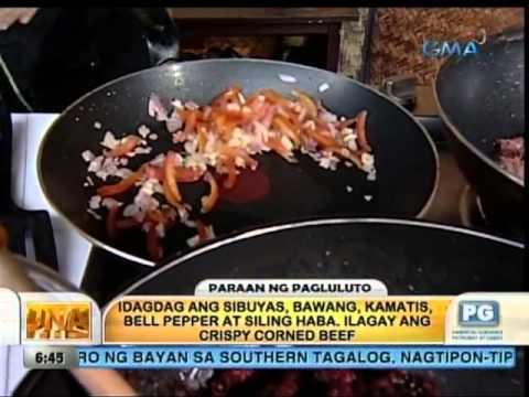 Unang Hirit: Kitchen Hirit: Crispy Corned Beef Unang Hirit: Kitchen Hirit: Crispy Corned Beef