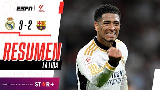 ¡AGÓNICA REMONTADA REAL EN EL CLÁSICO PARA ACARICIAR LA LIGA! | R. Madrid 3-2 Barcelona | RESUMEN