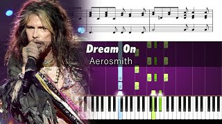 Aerosmith - Dream On - Karaoke Piano Tutorial