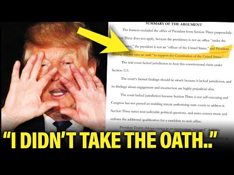 Trump’s REJECTION of Constitutional Oath BACKFIRES in his FACE