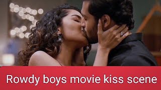 Rowdy boys movie kissing scene ll anupama kiss #lovelyKiss #Anupamakiss