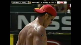 AVP - 2005 Honolulu Open Men's semi-final - S. Wong \u0026 Williams vs Scott \u0026 Rogers