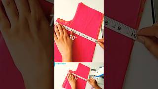 34” Size Simple And Beautiful Blouse Design | Cutting And Stitching #shorts