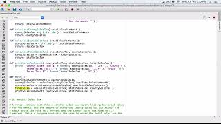 5.9. (Part 2) Monthly Sales Tax - Python