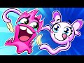 I Am Tickle Girl 😂 || Funny Kids Songs And Nursery Rhymes by Slick Slime Sam🤩