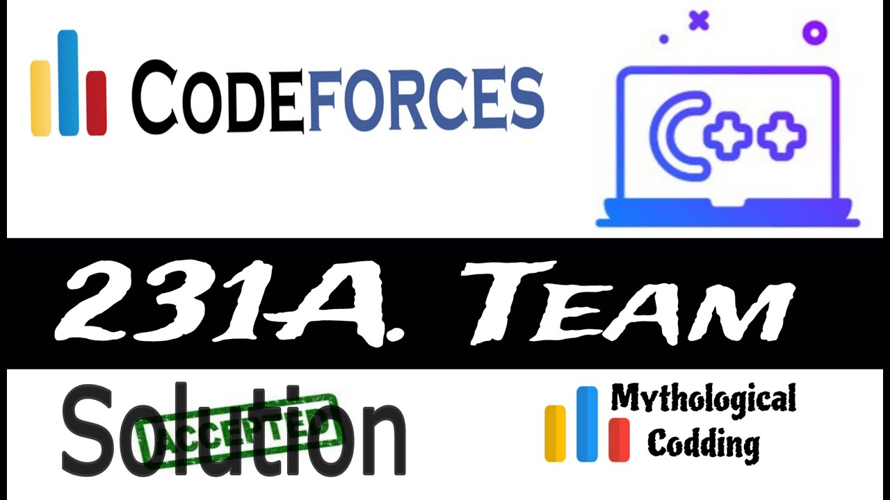 Codeforces Problem 231a Team Solution In C Bangla Youtube