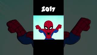 Evolution Of Miles Morales In Spiderman #shorts