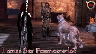 Dragon Age II - Anders and dog, missing Ser Pounce-a-lot