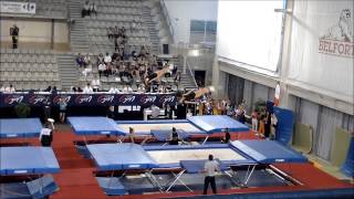 Salomé MAILLARD/Mathilde SAUCOURT-HARMEL  Finale synchro fédéral minime cadet CDF BELFORT 2015