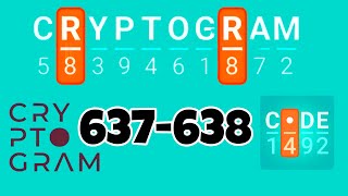 CRYPTOGRAM level 637 638
