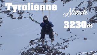 TYROLIENNE À 3220 m - ORELLE 2022