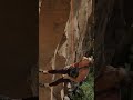 follow for more rockclimbing amity warme takes a trad fall