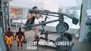 Precor Squat Machine (Macao Fitness)