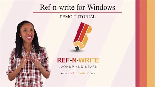 Ref-n-Write for Windows - Complete Tutorial & Demo (Step-by-Step)