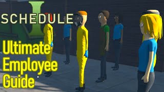 Schedule 1 employee guide / tutorial, how to use workers, automate, assign employees, beds