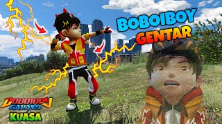 AKHIRNYA BOBOIBOY GENTAR DATANG KE KOTA - GTA 5