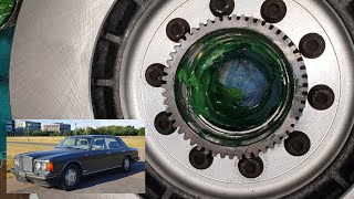 1993 Bentley Brooklands SZ Model Front Brake Discs Removal And Installation