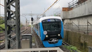 静岡鉄道A3001編成イオン清水店HM付き桜橋駅入線電子ホーン有り