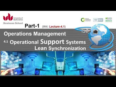 Week4 1 Operational support systems