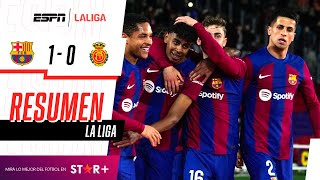 ¡EL BARÇA LO GANÓ CON UN GOLAZO DE YAMAL Y ACECHA AL REAL MADRID! | Barcelona 1-0 Mallorca | RESUMEN