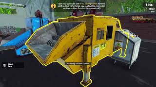 Recycling Center Simulator - Episode 1 - The Beginning - No Commentary