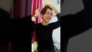 Jun at home and his dad interrupting him • A.C.E vlive 2020.01.23 [eng sub] 에이스