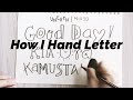 How To : Basic Hand Lettering (Learn my hand-lettering techniques) | Doodles by Sarah