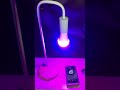 zemismart WIFI RGBW Bulb changes colour based on the song