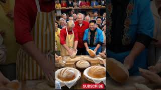 Leaders Trump, Putin, Kim Jom are making bread #ai #technology #putin #trump #shorts