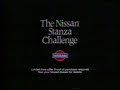 nissan stanza camry challenge man 1990 vintage commercial