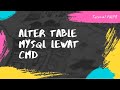 Alter Table MySql Lewat CMD