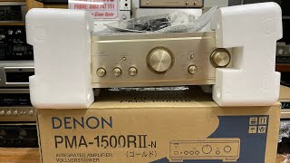 Ampli Denon Pma-1500RII full thùng xốp và phụ kiện zin theo máy. Lh e Trí 0903.747.111.