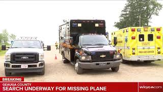 Search underway for missing plane in Geauga County