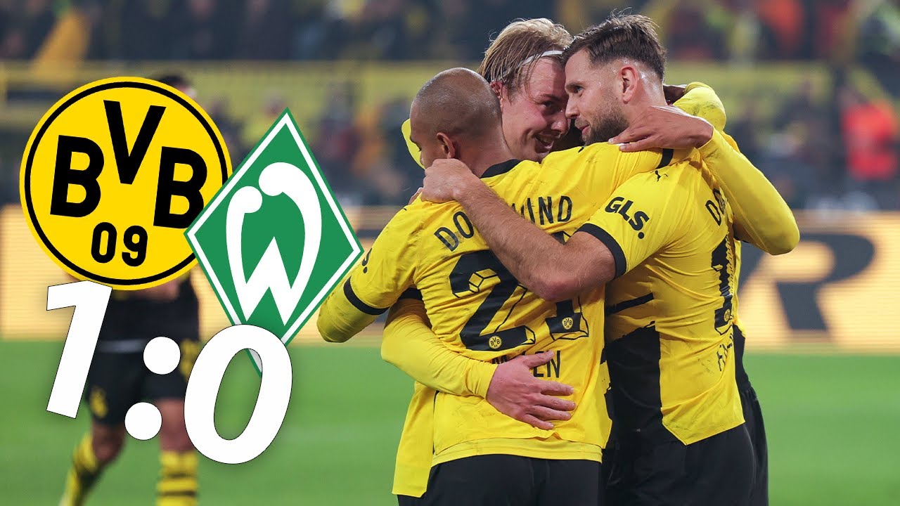 Brandt Erlöst Den BVB Gegen Bremen Im Jubiläumsspiel! (1:0) Blitz-Fazit ...