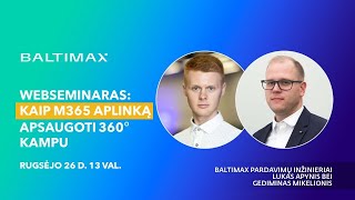 Webinaras: Kaip M365 aplinką apsaugoti 360° kampu