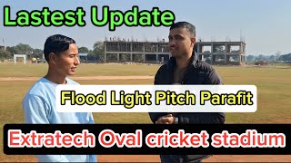 Update on Extratech Cricket Stadium । Floodlight जडानको तयारी पुरा । Surya Kunwar