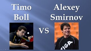 TIMO BOLL vs ALEXEY SMIRNOV (European table tennis cup 2007, Semifinal)