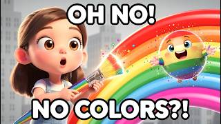 🌈 Rainbow City Lost Its Colors! 😱 Can YOU Help Save It? 🎨✨