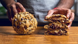 Vegan Levain Bakery Style Giant Chocolate Chip Cookie