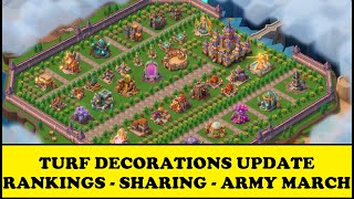 Lords Mobile - ARE YOU A DECORATION KING OR QUEEN??  - Decoration turf update