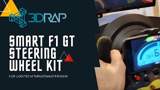 SMART F1 GT STEERING WHEEL KIT BY 3DRAP
