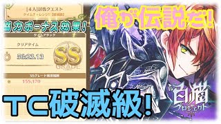 【白猫プロジェクト】神気・英雄リアム ☆15 TC破滅級 ソロ