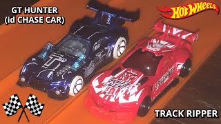 Hot Wheels Drag Race | Track Ripper VS GT Hunter (id Chase Car)