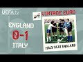 ENGLAND 0-1 ITALY, EURO 1980 | VINTAGE EURO