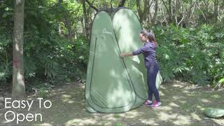 WolfWise Portable  Pop Up Tent: (Best Instant Privacy Tent)